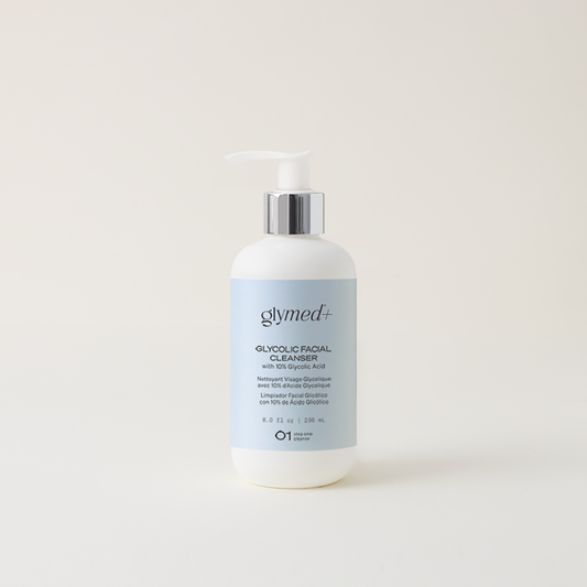 Glycolic Facial Cleanser with 10% Glycolic Acid / Gentle Facial Wash